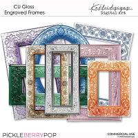 CU Glass Engraved Frames