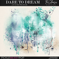 Dare To Dream ~ art transfers by Tiramisu design  