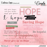 Embrace Hope-Word art