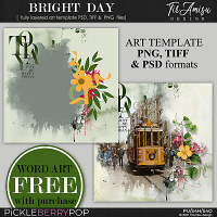 Bright Day ~ Art Template 2