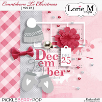 Countdown to Christmas Mini Kit by LorieM Designs