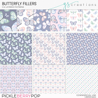 Butterfly Filler Patterns (CU)