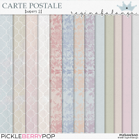 CARTE POSTALE PAPERS 2