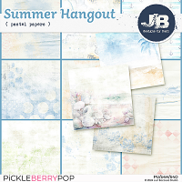 Summer Hangout Pastel Papers by JB Studio