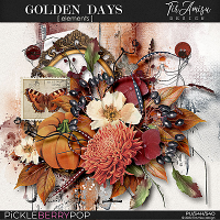 Golden Days ~ Basic Kit by TirAmisu design 