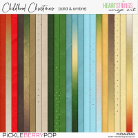 Childhood Christmas Solid & Ombre