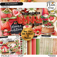 Strawberry - Bundle - by Neia Scraps