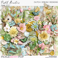 Pastel Beauties - Page Kit