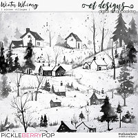 Winter Whimsy Villages by et designs