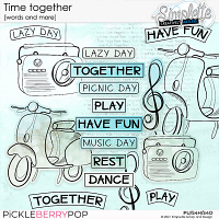 Time Together (wordarts and more) by Simplette