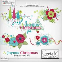 A Joyous Christmas Element Pack #3