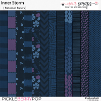 Inner Storm - Papers - by Neia Scraps