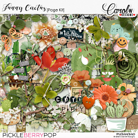 Funny Cactus-Page Kit