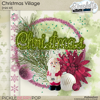 Christmas Village Mini Kit by Simplette