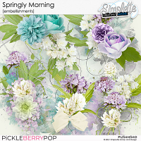 Springly Morning (embellishments) by Simplette