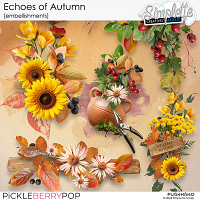 Echoes of Autumn (embellishments) by Simplette