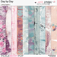 Day by Day - Artsy Papers - by Neia Scraps