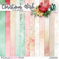 Christmas Wish: Artsy Papers