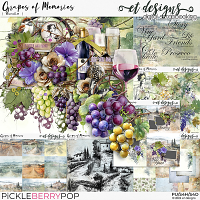 Grapes of Memories Bundle by et designs