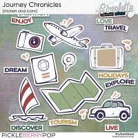 Journey Chronicles (stickers and icons) by Simplette