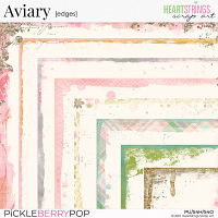 Aviary Edges {Heartstrings Scrap Art}