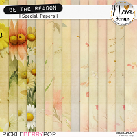 Be The Reason - Special Papers - by Neia Scraps