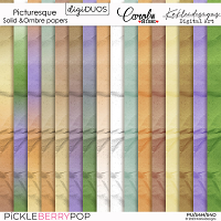 Picturesque Solid and Ombre papers