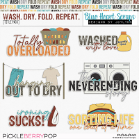 Wash. Dry. Fold. Repeat. Titles