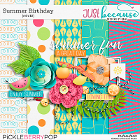 Summer Birthday Mini Kit by JB Studio