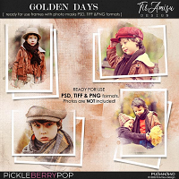 Golden Days ~ Out Of Bounds photo masks by TirAmisu design