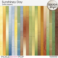 Sunshiney Day [solid papers] by Sekada Designs