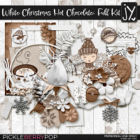 White Christmas Hot Chocolate Full Kit