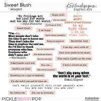 Sweet Blush WordArt