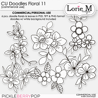 CU Doodles Floral 11