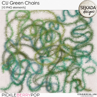 CU green chains by Sekada Designs 