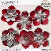 CU flowers #13 by Sekada Designs 