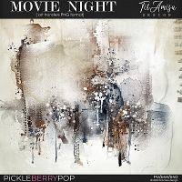 Movie Night ~ art transfers by TirAmisu design 