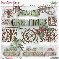 GREETING CARD ALPHA & MORE