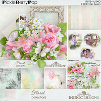 Floral Collection with Free Stamps by Indigo Designs  