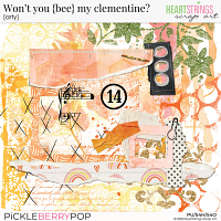 Won't you {bee} my clementine? Arty