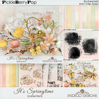 It's Springtime Collection with FREE Papers by Indigo Designs