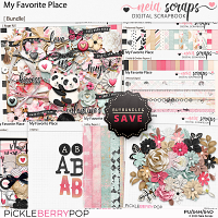 My Favorite Place - Bundle - by Neia Scraps