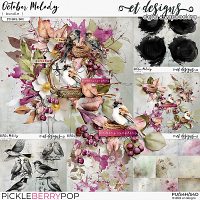 October Melody Bundle by et designs