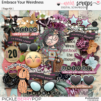 Embrace Your Weirdness - Page Kit - by Neia Scraps