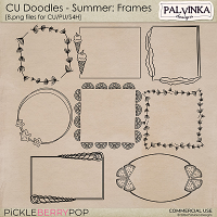 CU Doodles - Summer Frames 