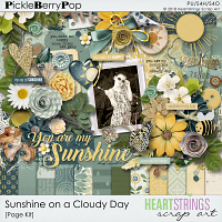 Sunshine on a Cloudy Day Page Kit