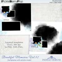 Beautiful Memories Templates Vol.92 by Indigo Designs