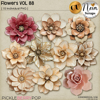 Flowers VOL88 - CU - by Neia Scraps