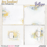 HEY SUNSHINE | arsty backgrounds by Bellisae