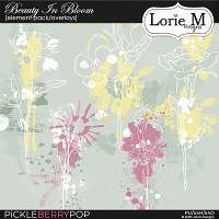 Beauty In Bloom Paint Overlays